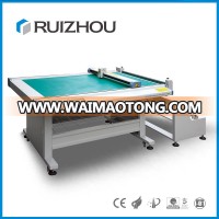 Pattern cutting machine for footwear with auto materials feeding shelf